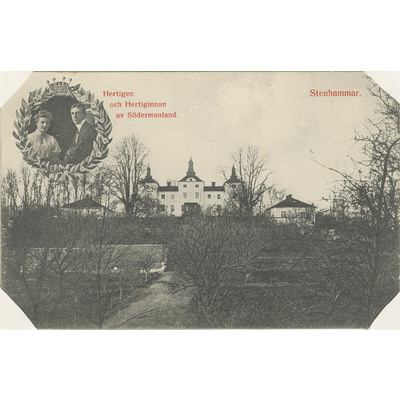 SLM M006838 - Stenhammars slott, Flen
