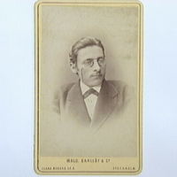 SLM M002334 - Frithiof Hellberg (1855-1906), tidningsman, grundare och redaktör för tidningen Idun