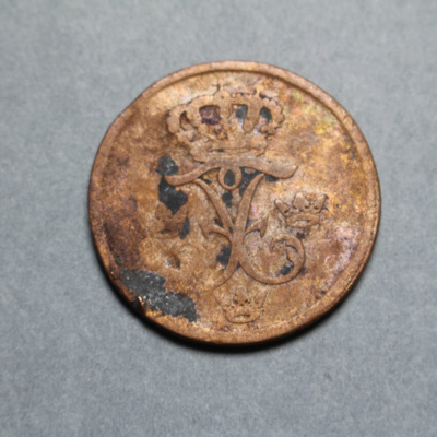 SLM 16885 - Mynt, 1 öre kopparmynt 1732, Fredrik I