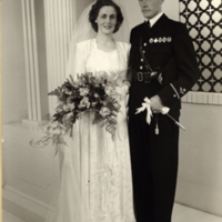 SLM P07-2187 - Sigurds och Ingeborgs bröllop i Nässjö valborgsmässoafton 1948