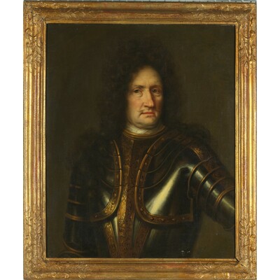 SLM 14002 - Oljemålning, riksrådet Erik Dahlberg, målad av David Klöcker Ehrenstrahl 1635.