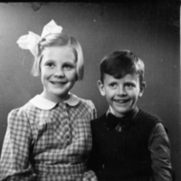 SLM P05-258 - Ulla Christina och Kurt Andersson år 1943
