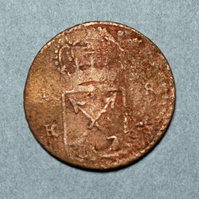 SLM 16298 - Mynt, 1 öre kopparmynt 1719, Ulrika Eleonora