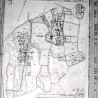 SLM R9-80-2 - Karta, olika delar av Floda socken, av Eric Agner, 1711