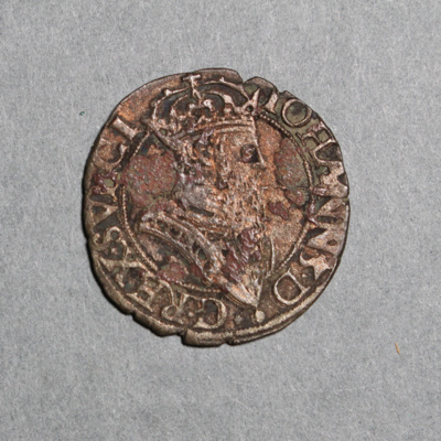 SLM 16837 - Mynt, 2 öre silvermynt typ I 1571, Johan III