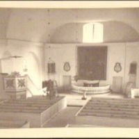 SLM R22-83 - Östra Vingåkers prästgård, predikstol och altare