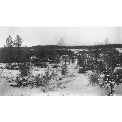 SLM SEM_Eg1804 - Karlbyå från berget år 1956