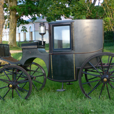 SLM D2016-2070 - Hästvagn, Elghammar ca 1870