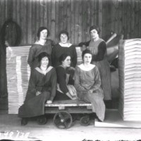 SLM X2098-78 - Kvinnliga arbetare i pappersbruk