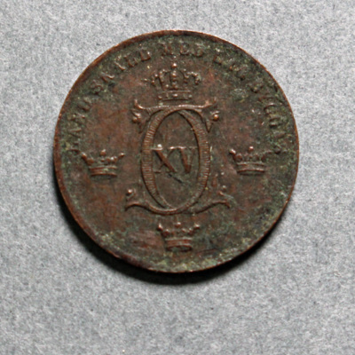 SLM 16734 - Mynt, 1/2 öre bronsmynt 1867, Karl XV