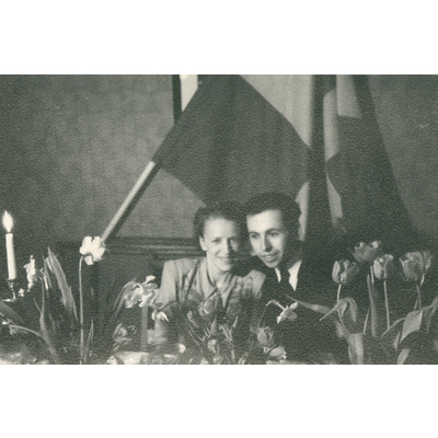 SLM P2018-0768 - Kurt och Agnetas bröllop år 1946