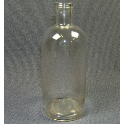 SLM 27125 - Apoteksflaska av glas från apoteket i Björkvik