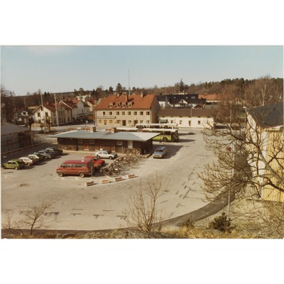 SLM SB13-234 - Trosa busstation, busstorget 1982