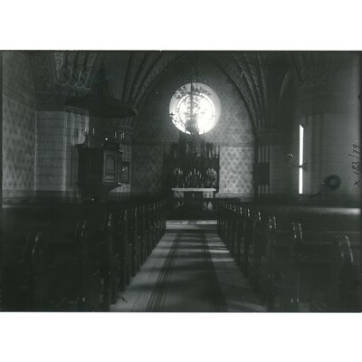 SLM X183-79 - Interiör, Frustuna kyrka