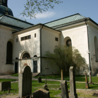 SLM D09-615 - Västra Vingåkers kyrka exteriör, Sjöholmska gravkoret