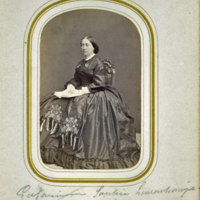 SLM P2013-075 - Grevinnan Sophie Lewenhaupt f. Bergenstråhle (f.1823), gift med Claes Magnus Lewenhaupt