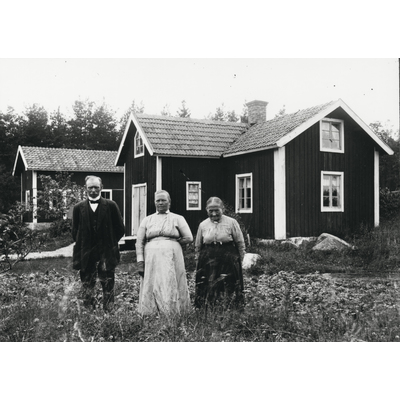 SLM SEM_Dg1209 - Familjen Ärlund på Karlbyå år 1923