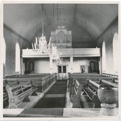 SLM M015030 - Orgelläktare, Ärla kyrka