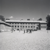 SLM POR50-1006 - Östra skolan med den nybyggda delen