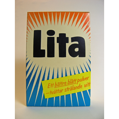 SLM 29600 - Tvättmedelsförpackning av märket Lita