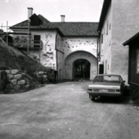 SLM M026828 - Porthuset, slottsruinen vid Nyköpingshus