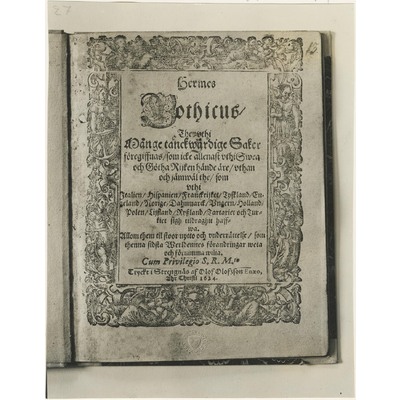 SLM M023697 - Hermes Gothicus från 1624