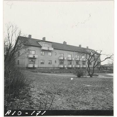 SLM A10-171 - Östra fasaden, hus nummer 5