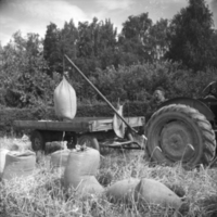 SLM X11-012 - Lastning med traktor, 1950-tal