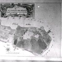 SLM D1-49 - Karta över Gripsholms slott