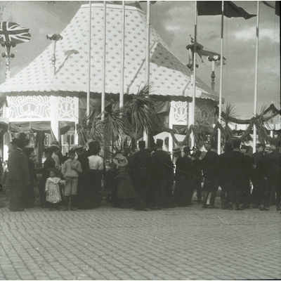 SLM DIA2022-0229 - Hertigparet av Skåne besöker Stockholm 1905