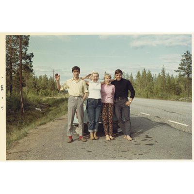 SLM P2018-0149 - På väg till Finland år 1967