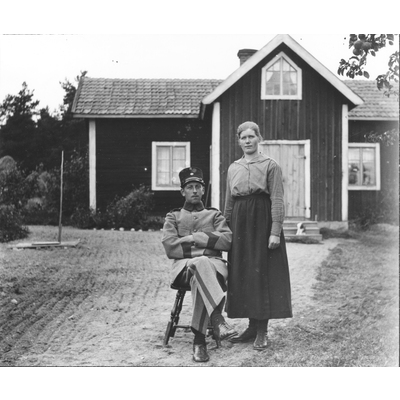 SLM SEM_Dg1515 - Karl och Edit Wiklund år 1922