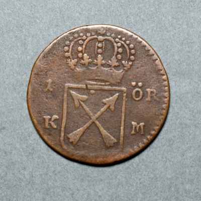 SLM 16302 - Mynt, 1 öre kopparmynt 1719, Ulrika Eleonora