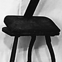 SLM 3515 - Matstol/bordstol från Lunda socken
