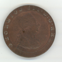 SLM 5808 24 - Mynt, koppar 1797, George III av England, 