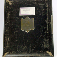 SLM 36479 - Fotoalbum, visitkort, har tillhört Clara Fleetwood född Sandströmer (1861-1942)