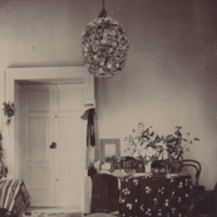 SLM P09-1945 - Interiör, kronprinsessan Victorias rum, Hôtel Molaro, Anacapri, Capri, omkring 1903