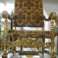 SLM 15325 - Barockstol med skuren dekor