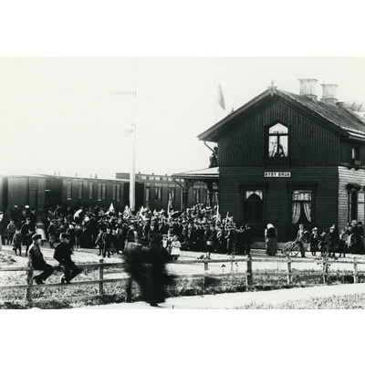 SLM R1-97-6 - Järnvägsstationen i Nyby bruk