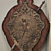 SLM 6066 1 - Vapensköld i nyrenässans, 1800-talets slut