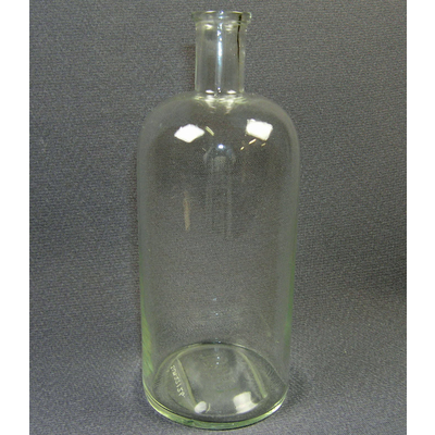 SLM 27126 - Apoteksflaska av glas från apoteket i Björkvik