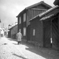 SLM A11-434 - Gata i kvarteret Syskrinet i Strängnäs, 1942
