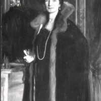 SLM M033272 - Fru Anna Nisser, målning av Bernhard Österman