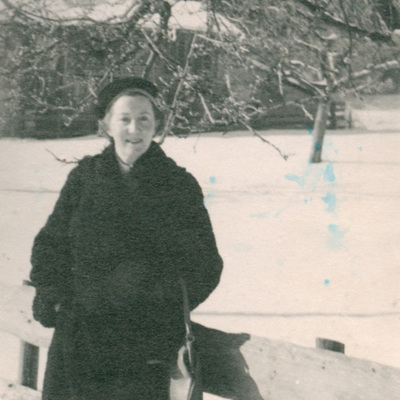SLM P2015-639 - Karin Wohlin på resa i Schweiz 1958