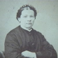 SLM M000133 - Fru Clara Gabrielsson omkring 1880-tal
