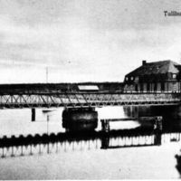 SLM M021868 - Gamla hamnbron i Nyköping omkring 1920