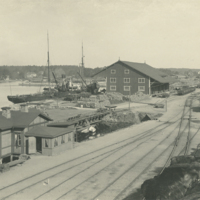 SLM M022617 - Oxelösunds hamn, kaj 3, 1899