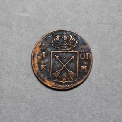 SLM 16912 - Mynt, 1 öre kopparmynt 1749, Fredrik I