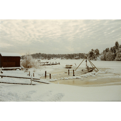 SLM HE-D-11 - Lilla Uttervik, vinter, 1984