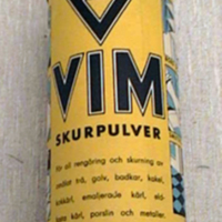 SLM 29614 - Burk med skurpulver av märket Vim